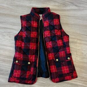 Womens size small plaid vest
